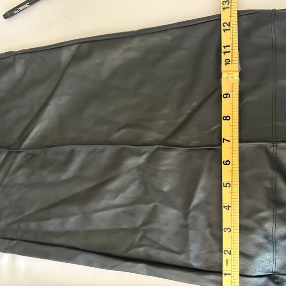 Who What Wear Wide leg Pants Women M Polyurethane Elastic waist - Picture 7 of 10